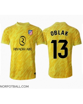 Billige Fotballdrakt Atletico Madrid Jan Oblak #13 Keeper Replika Tredjedrakt 2024-25 Kortermet